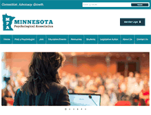 Tablet Screenshot of mnpsych.org